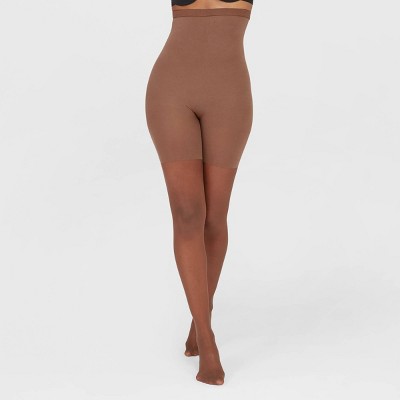 NEW Spanx Tights Assets Shapewear Size F 3XL Nude - Depop