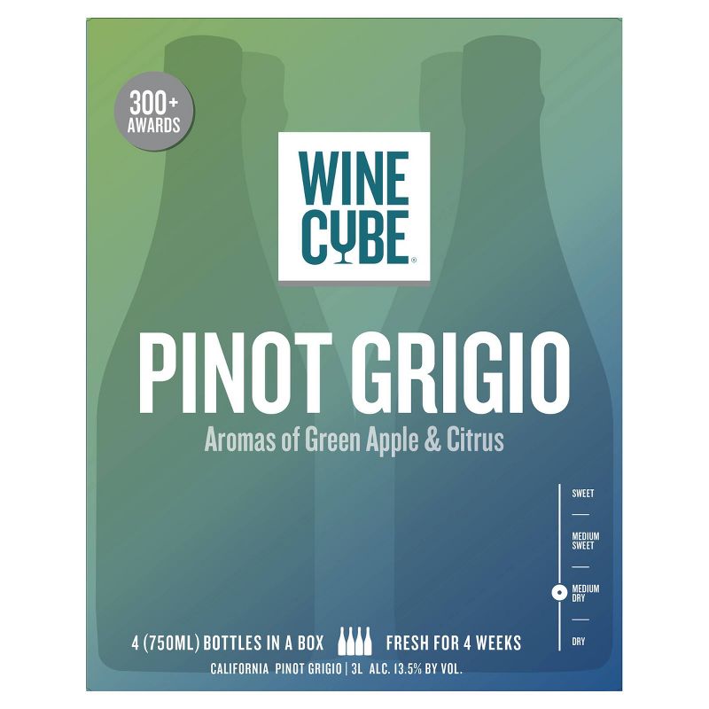 Pinot Grigio White Wine- 3L Box - Wine Cube&#8482;, 5 of 9