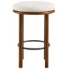 Modway Fable Boucle Fabric Counter Stools - Set of 2 - 3 of 4