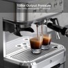 Silver Plating Bean Grinding Espresso Machine Stainless Steel Machine, Bean To Cup Coffee Machine With Milk Coffee Maker - 4 of 4