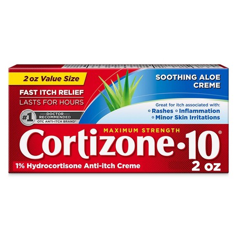 Cortizone 10 Maximum Strength Aloe Anti-Itch Creme - image 1 of 4