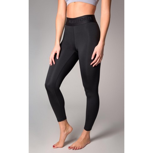 Yogalicious Womens Lux Ballerina Ruched Ankle Legging, - Black - X Large