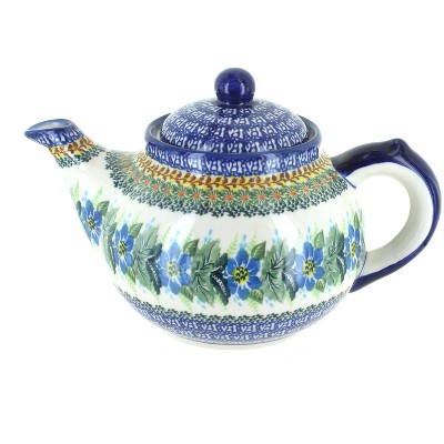 Blue Rose Polish Pottery Anabele Teapot