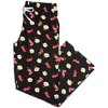 Pavilion Gift Company - Bacon and Eggs - XS Black Lounge Pants - Pajama Bottoms - 3 of 4