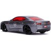 2010 Chevrolet Camaro Silver "War Machine" "Avengers" "Marvel" Series 1/32 Diecast Model Car by Jada - 3 of 3