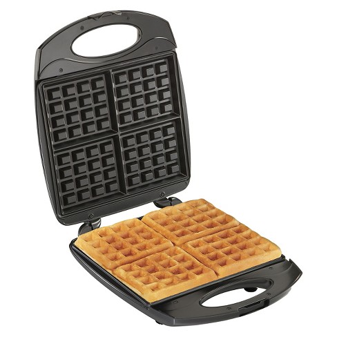 sommerfugl Sige Fortæl mig Hamilton Beach 4 Square Belgian Waffle Maker - Stainless Steel : Target