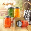 NutriChef 4 Pcs. Glass Mason Jars with Regular Lids and Bands, DIY Magnetic Spice Jars, Ideal for Meal Prep, Jam, Honey, Wedding Favors, and more - 2 of 4
