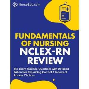 ﻿Fundamentals of Nursing - NCLEX-RN Exam Review - by  Nurseedu (Paperback) - 1 of 1