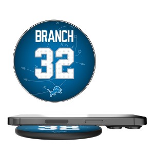 NFL Detroit Lions Players Game Tactic 15-Watt Wireless Charger - 1 of 4