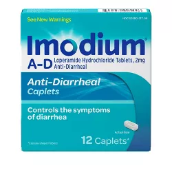 Imodium A-D Caplets - 12ct