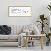 Stupell Industries Welcome Family is Forever Floating Frame Canvas Art - 3 of 4