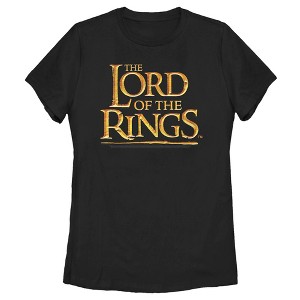 Women's The Lord of the Rings Fellowship of the Ring Movie Logo T-Shirt - 1 of 4