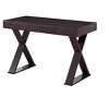 XIYUYEU Home Office Desk Morden Writing Desk with Drawer and X-Shaped Legs for Study - 3 of 4