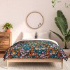 Deny Designs 3pc Full/Queen Schatzi Brown Laural Ditsy Green Comforter and Sham Set - 3 of 4