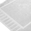 White Classic Cotton Bath Mat Floor Towel [Not a Rug] 2-Pack - 22x34" - 2 of 4