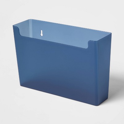 Iris Usa Portable Letter Size File Box With Handle For Hanging