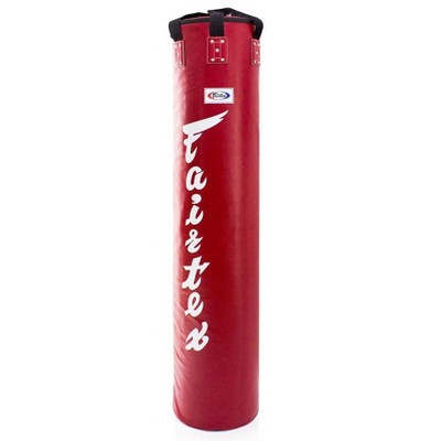 Fairtex HB6 6 Ft. Banana Bag Punching Bag for Muay Thai, Kickboxing, MMA (HB6 Unfilled)