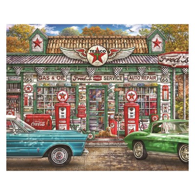 Springbok Fred's Service Station Puzzle 1000pc