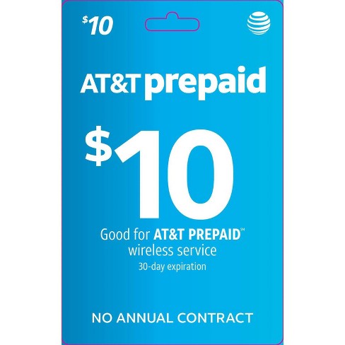 AT&T $10 Prepaid Phone Card (Email Delivery)