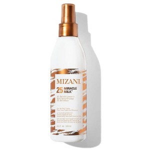 MIZANI 25 Benefit Miracle Milk Leave in Conditioner (8.5 oz) Heat Protectant & Hair Detangler Spray - 1 of 4