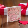 Unique Bargains Greeting Card Red 7.2"x6.8"x0.8" 1 Pc - 2 of 4