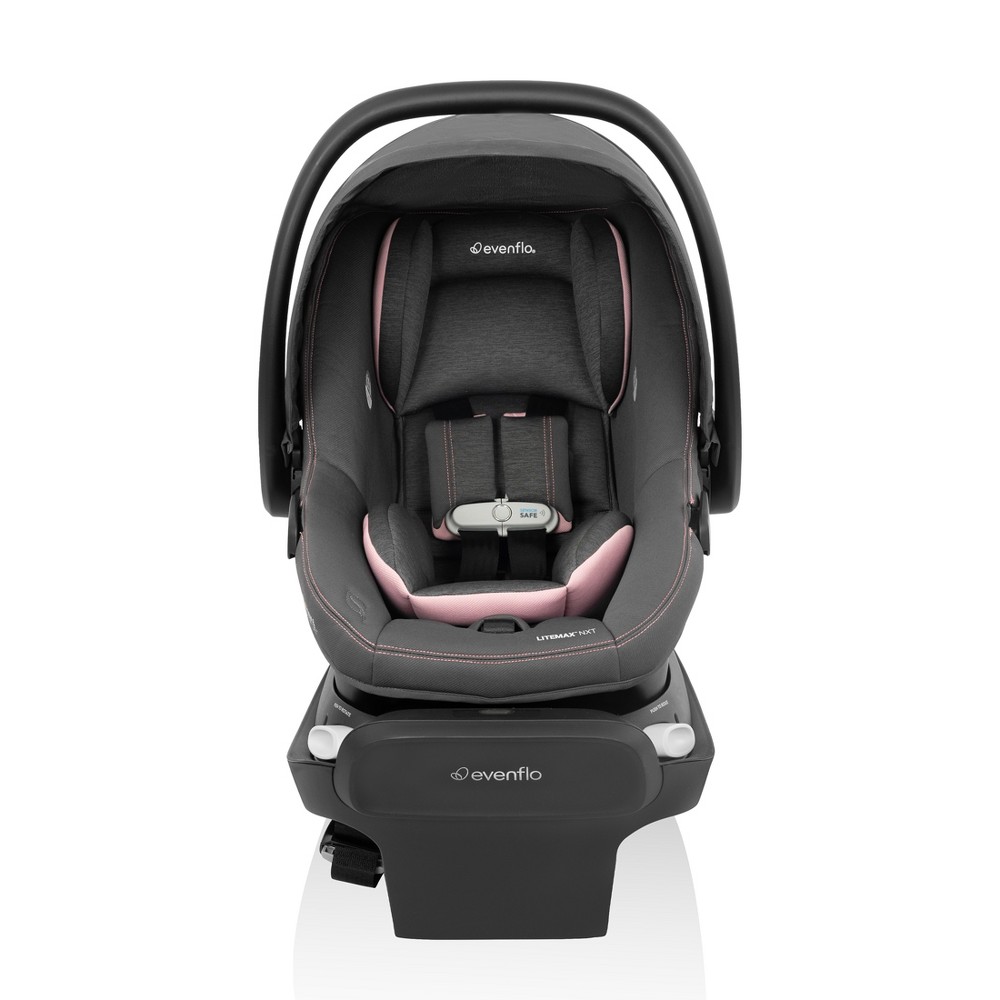 Evenflo Revolve180 LiteMax Rotating Infant Car Seat with Green & Gentle - Primrose Pink -  94286870