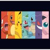 Girl's Pokemon Character Box-up Rainbow T-Shirt - 2 of 4