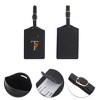 Unique Bargains Letter Luggage Tag Black 1 Pc - 3 of 4