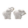 Fitz & Floyd Fitz & Floyd Villa Palm Elephant Salt and Pepper Set, 4 inch, White - 4 of 4