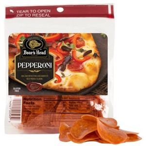 Boar's Head Gluten Free Pre-Sliced Pepperoni Pouch - 6oz - 1 of 4