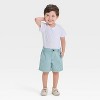 OshKosh B'gosh Toddler Boys' Chino Shorts - Green - 3 of 3