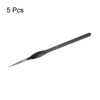 Unique Bargains Detail Nylon Hair Miniature Painting Brush 5 Pcs - 3 of 4