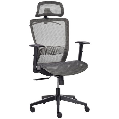 Costway Mid-back Mesh Chair Height Adjustable Executive Chair W/ Lumbar  Support : Target