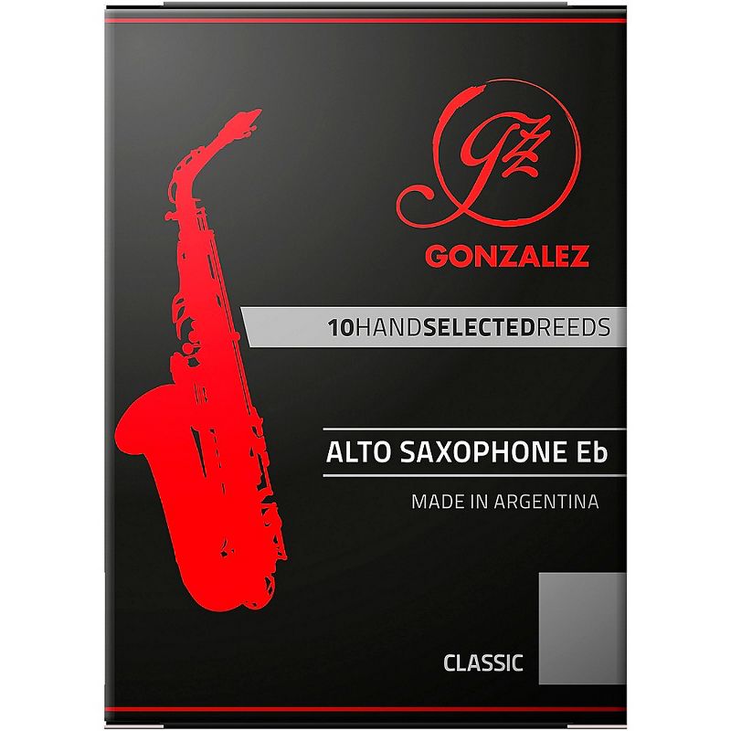Gonzalez Classic Alto Saxophone Reeds Box of 10, 2 of 4