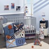 Lambs & Ivy Baby Sports 3 Piece Unframed Nursery/Child Wall Art 11” X 14” - 4 of 4
