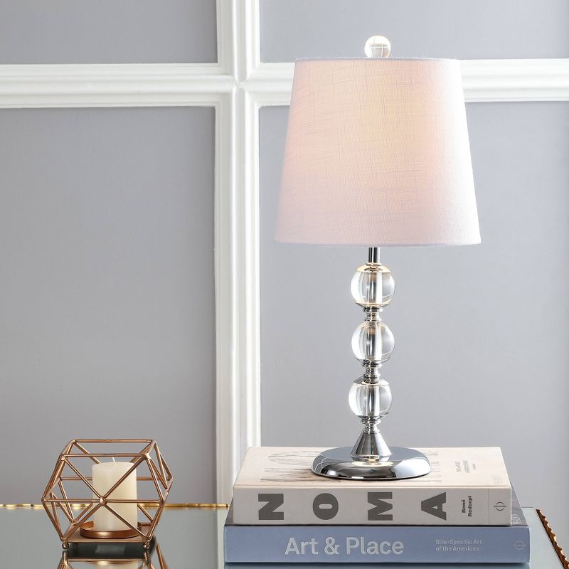 20&#34; Crystal Hudson Mini Table Lamp (Includes LED Light Bulb) Clear - JONATHAN Y, 3 of 9