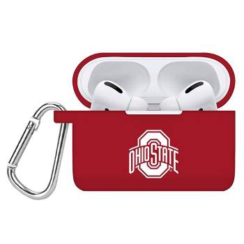 NCAA Ohio State Buckeyes Apple AirPods Pro Compatible Silicone Battery Case Cover - Red