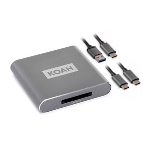 Koah Pro USB 3.2 Type-C Connector 10Gbps CFexpress Type B Reader with 2 Cables - 1 of 3