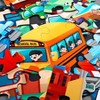 Jumbo Floor Puzzle 48 - Piece City Transportation Jigsaw, Educational Toy for - 3 of 4