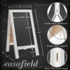 Casafield 40" x 20" A Frame Chalkboard Sign, Double-Sided Magnetic Wooden Menu Board for Cafés, Restaurants, Sandwich Shops, Sidewalks, and Weddings - 4 of 4