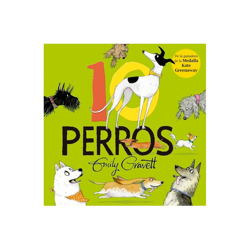 10 Perros - by Emily Gravett (Hardcover)