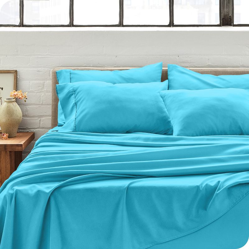 Pillowcase Set of 4 Ultra-Soft Microfiber - Bare Home, 5 of 8