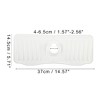 Unique Bargains Kitchen Silicone Faucet Drain Pad 14.57"x5.71" 1 Set - 4 of 4