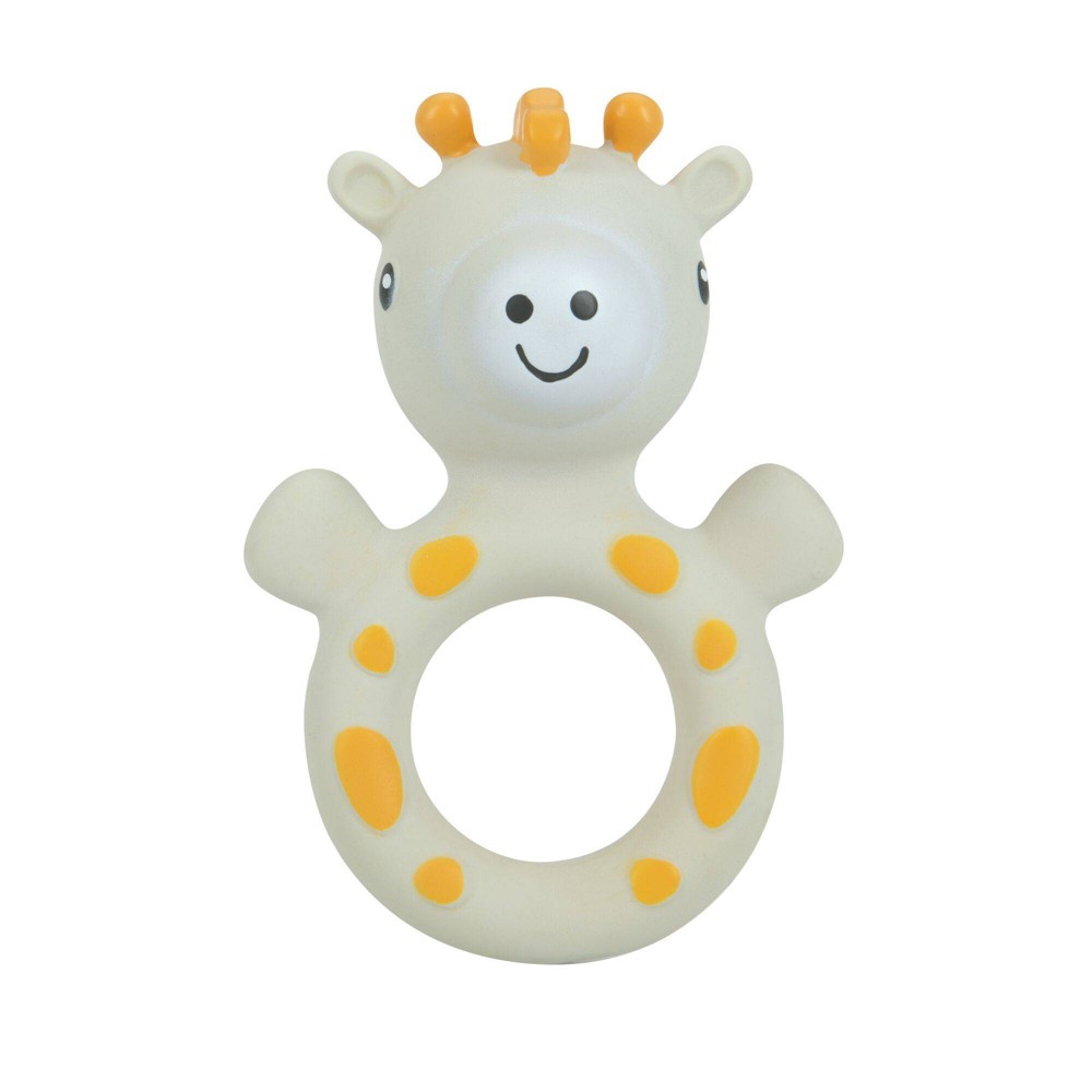 Photos - Rattle / Teether Nuby Natural Rubber Teether - Giraffe 