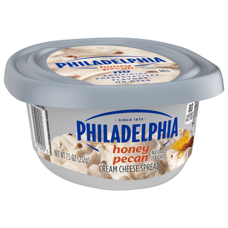 Philadelphia Honey Pecan Cream Cheese Spread - 7.5oz, 4 of 13