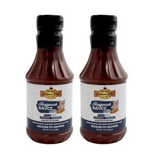 Fat Boy Hickman's BBQ 19 oz Haugwaush BBQ Sauce - Pack of 2 - 1 of 4