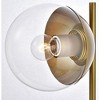 Elegant Lighting Eclipse 1 Light Brass Table Lamp With Clear Glass - 3 of 4