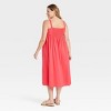 Women's Midi Empire Waist Dress - Ava & Viv™ - 2 of 3