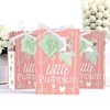 Big Dot of Happiness Girl Little Pumpkin - Fall Birthday Party or Baby Shower Favor Boxes - Set of 12 - 3 of 4