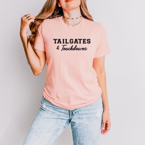 Simply Sage Market Tailgates and Touchdowns Short Sleeve Tee - 1 of 4